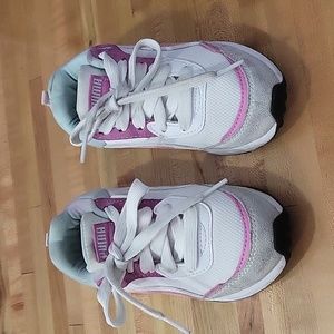Puma Sneakers for girls white pink